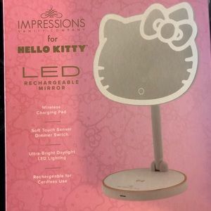 Led hello kitty mirror